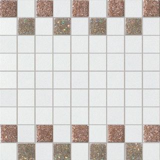 La fabbrica Montenapoleone мозаика Mosaico Starlight Oro Bianco Musa 30*30