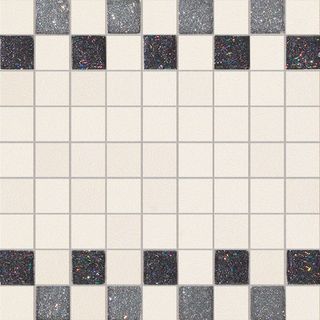 La fabbrica Montenapoleone мозаика Mosaico Starlight Grigio Vaniglia Musa 30*30