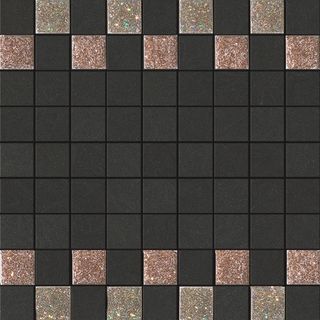 La fabbrica Montenapoleone мозаика Mosaico Starlight Oro Grafite Musa 30*30