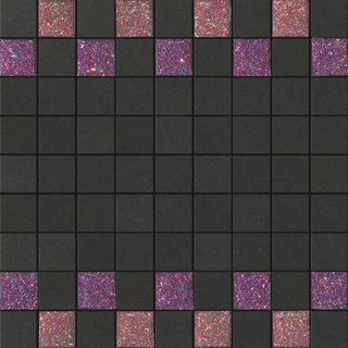 La fabbrica Montenapoleone мозаика Mosaico Starlight Rosso Grafite Musa 30*30