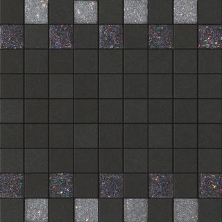 La fabbrica Montenapoleone мозаика Mosaico Starlight Grigio Grafite Musa 30*30