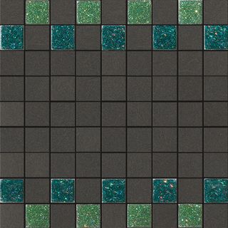 La fabbrica Montenapoleone мозаика Mosaico Starlight Verde Fandango Musa 30*30