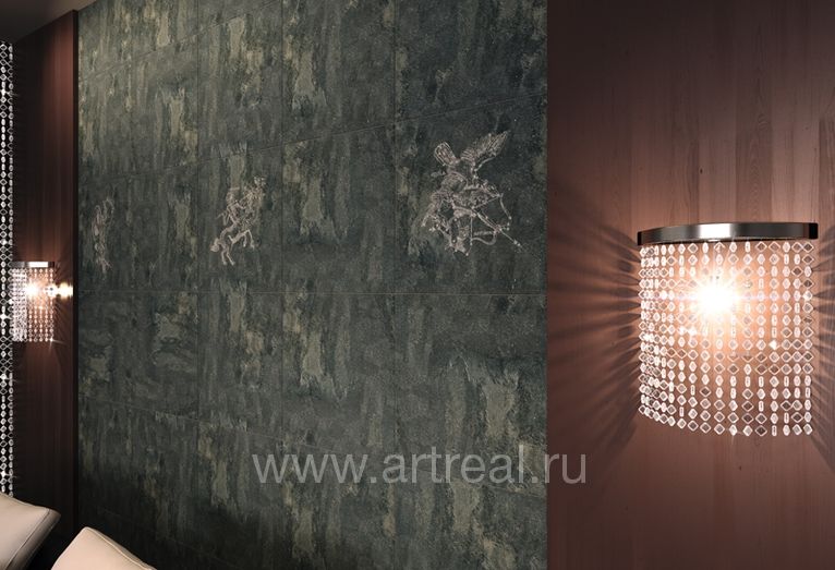 Керамогранит La Fabbrica Pietra Lavica в интерьере