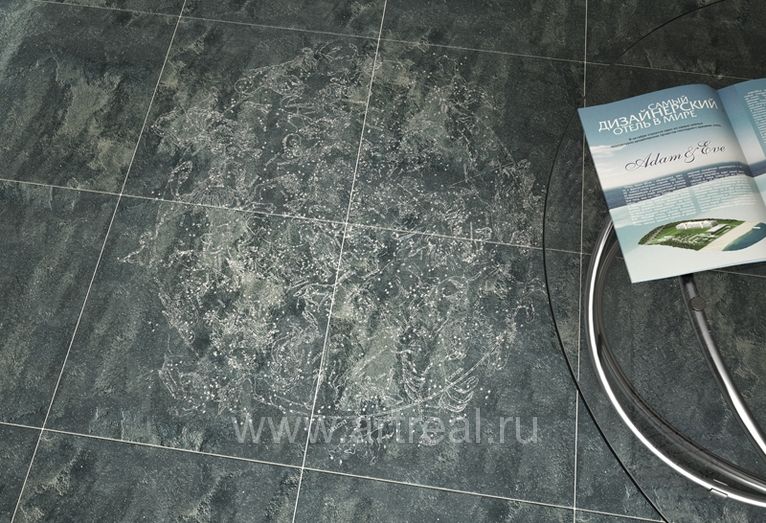 Керамогранит La Fabbrica Pietra Lavica в интерьере