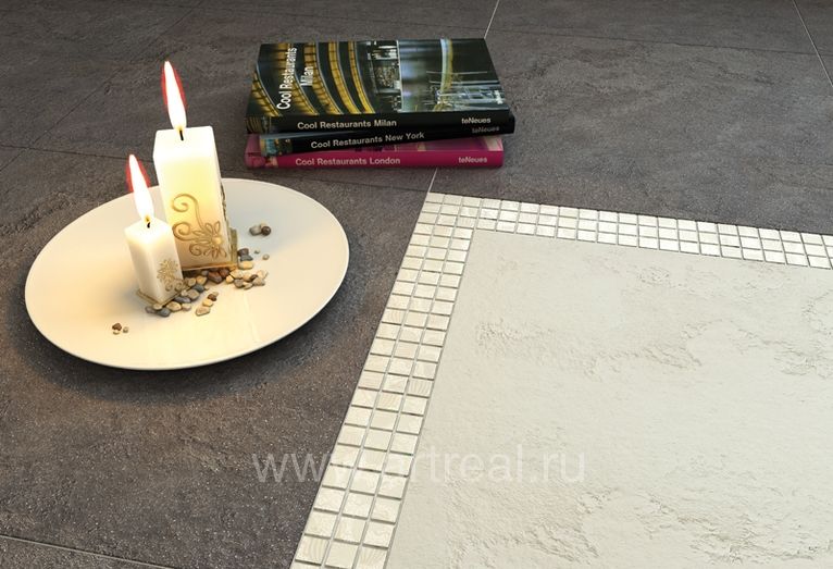 Керамогранит La Fabbrica Pietra Lavica в интерьере