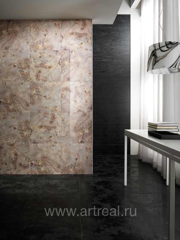 Керамогранит La Fabbrica Pietra Lavica в интерьере