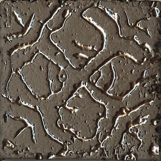 La Fabbrica Pietra Lavica вставка Pietra Lavica Metal Grey-Bron Mix 3 5.5*5.5