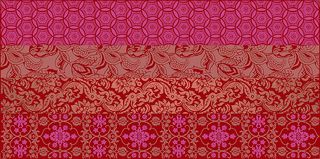 Exelle-Elios Optica декор Optica Decoro pizzo burgundi 40*20