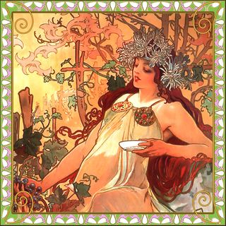 Absolut keramica (Cobsa) English style декор Decor Frame Autumn 20*20