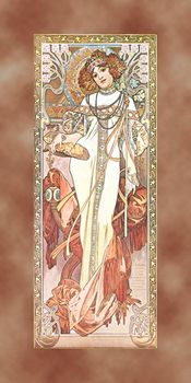 Absolut keramica (Cobsa) English style декор Decor Autumn 10*20