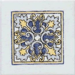 Vives Blanco Brillo декор Requena-R  15*15