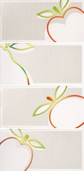 Vives Blanco Brillo декор Sabor-4  20*40