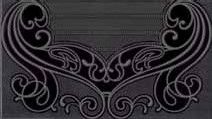 Acif Belle Epoque декор Decoro Liberty Nero 45*25
