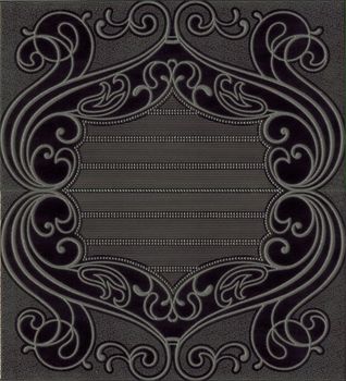 Acif Belle Epoque панно Comp. Liberty Nero 45*50