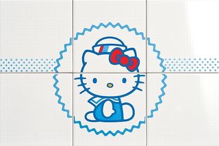 Gamma due Hello kitty панно Navy Sailor CP A/6  60*40