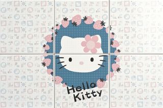 Gamma due Hello kitty панно Strawberry Avio CP A/6  60*40