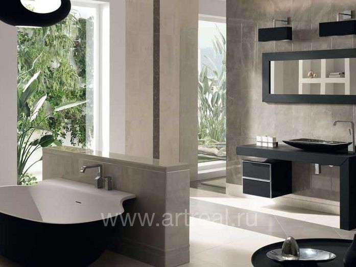 Керамическая плитка Gardenia Orchidea Lirica в интерьере