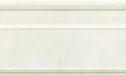 Gardenia Orchidea Lirica бордюр Fascia Rilievo Bianco Marmara 25*15