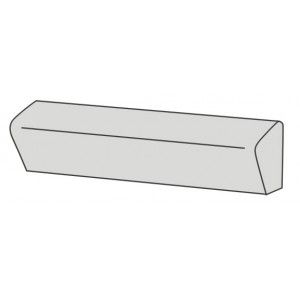 Gardenia Orchidea Lirica бордюр Tor. Moderno Crema 60*4