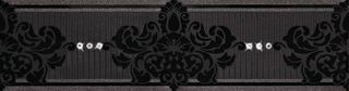 Piemme (Valentino) Elite бордюр Frise Nero 8*30