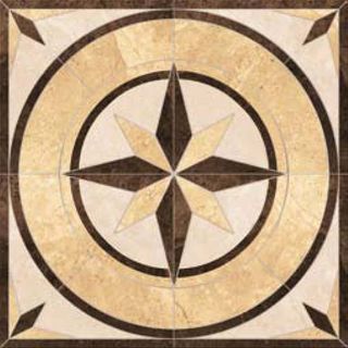 Панно Beige Rosone Rosa Dei Venti 100*100