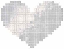 Мозаика Cuore Bianco Mosaico 40*30.5