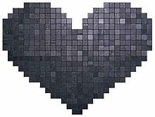 Мозаика Cuore Nero Mosaico 40*30.5