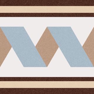 Vives 1900 декор Florentina-2 Celeste  20*20