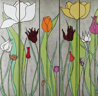 Bardelli Tulipani панно 1 100*20