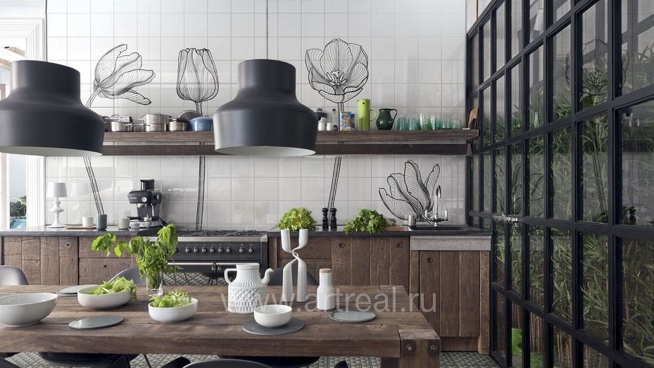 Керамическая плитка Bardelli Tuli-Charme в интерьере