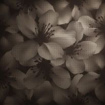 GranitiFiandre Xtra ordinary керамогранит Glass Blossom Bronze 60*60