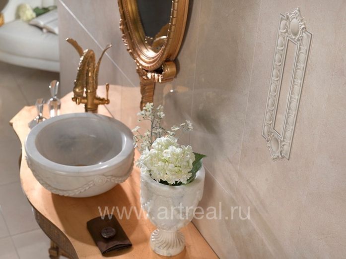 Керамогранит Kerlife Crema Marfil в интерьере