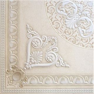 Kerlife Crema Marfil декор Dec. Carlo Marfil (1 шт - 1/4 декора) 45*45