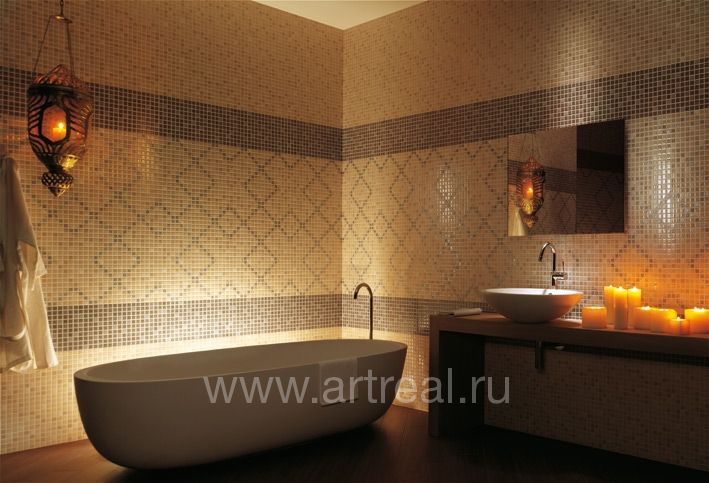 Керамическая плитка FAP Pop Up в ванной