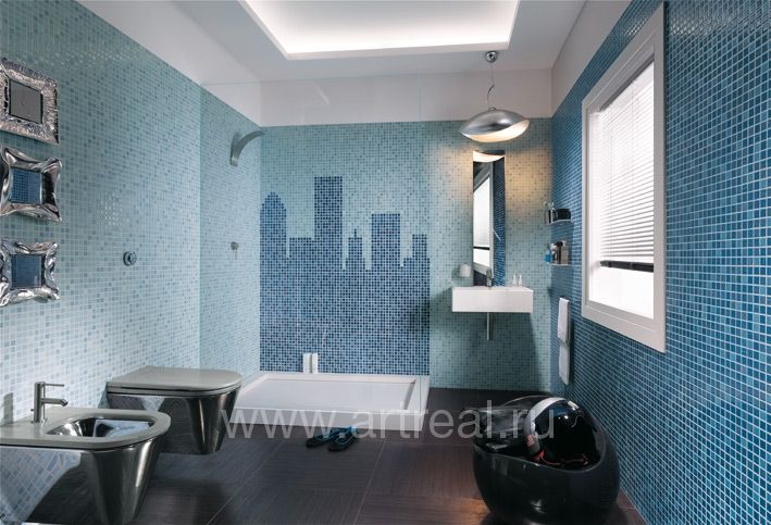 Керамическая плитка FAP Pop Up в ванной