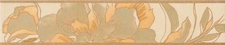 Бордюр Beige Listello Floreale 2 pz 32.1*6.5