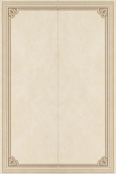 Панно Beige Boiserie Mix 2 50*75