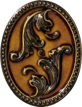 Вставка Borchia 1 Giallo 12*15.5