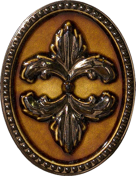 Вставка Borchia 2 Giallo 12*15.5