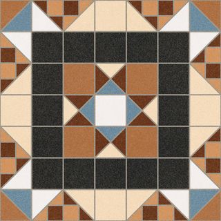 Vives Barnet напольная плитка Halton Marron  31.6*31.6