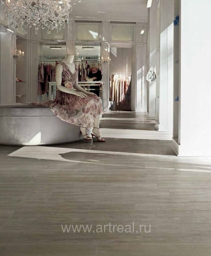 Керамогранит Iris E-wood в интерьере