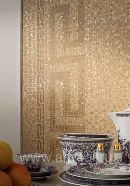 Керамическая плитка Gardenia (Versace) Vanitas в интерьере