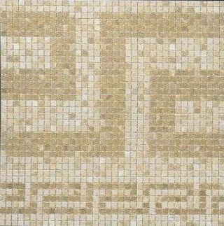 Gardenia (Versace) Vanitas мозаика Beige Greca 37110  39.4*39.4