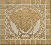 Gardenia (Versace) Vanitas вставка Firma Medusa Beige/Gold 37500  10.9*9.8