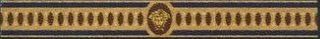 Gardenia (Versace) Vanitas бордюр Fascia Classica Blu 37351 39*4.7