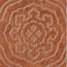 Italon Forlife декор Floral Tozzetto Red 7.2*7.2