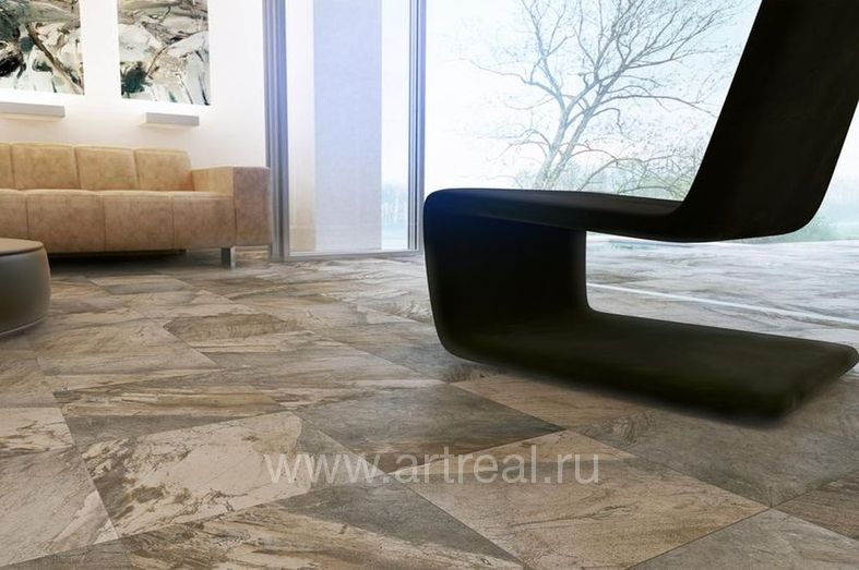 Керамогранит Zirconio Dolomite в интерьере
