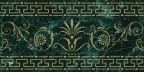 Mapisa Classic бордюр Ce Classic Verde Alpi Gold 49*23.5