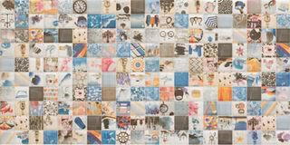 Fanal Mosaico декор Dec Blanco Bano 50*25