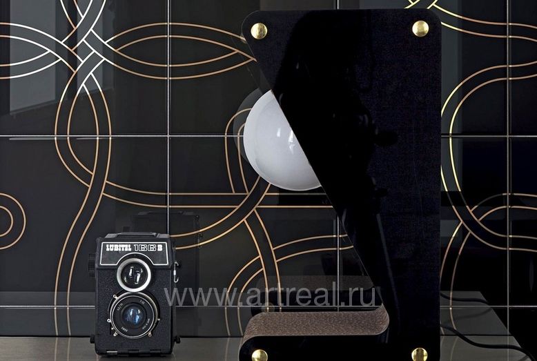 Керамическая плитка Bardelli Arianna Oro в интерьере